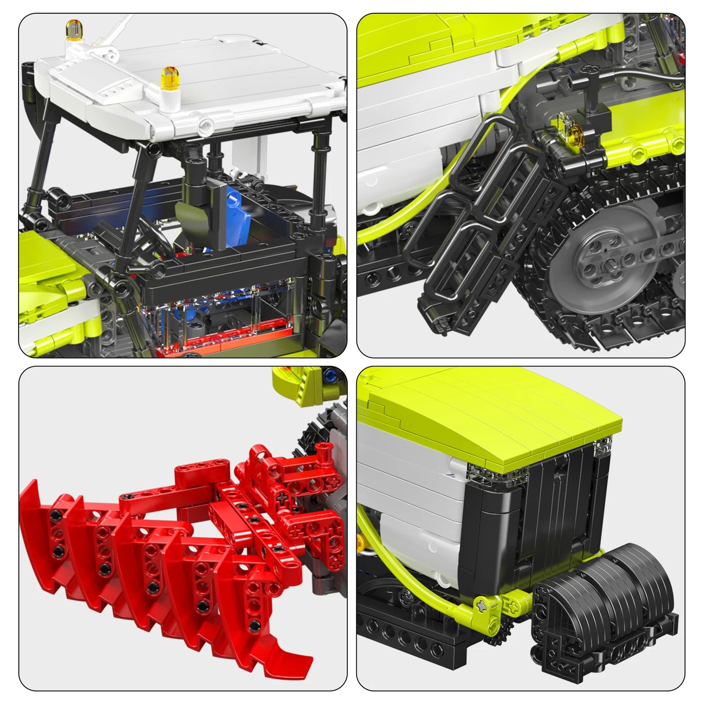 Remote Control Crawler Tractor Building Block
