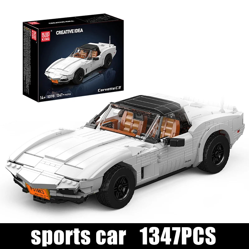 Sport Racing Technical Car Brick Set