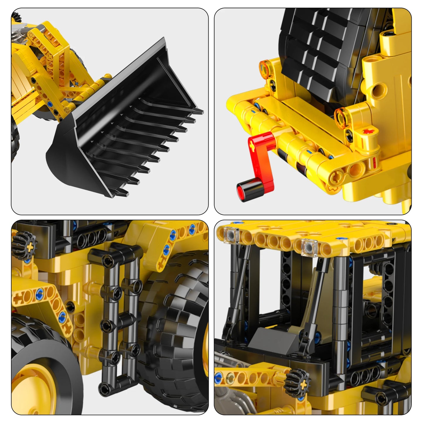Wheel Loader Building Block Technical Bulldozer