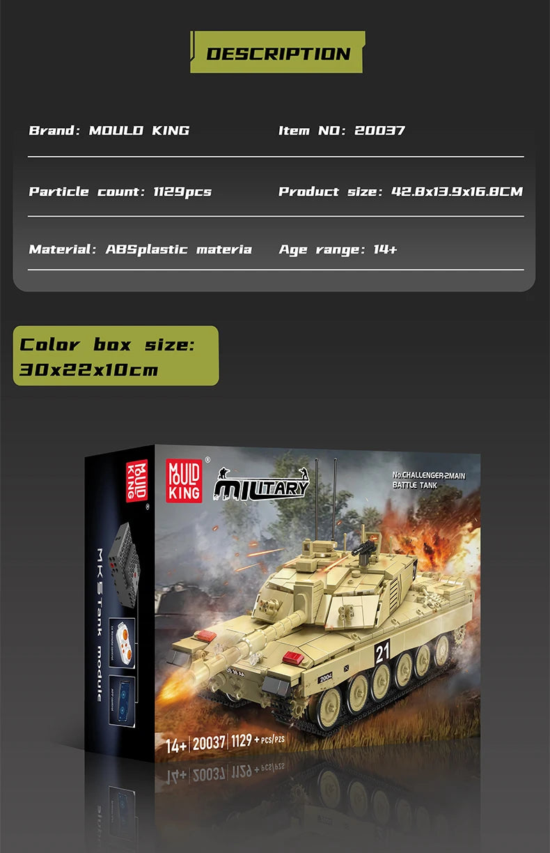 Remote Controlled Challenger-2 Main Battle Tank