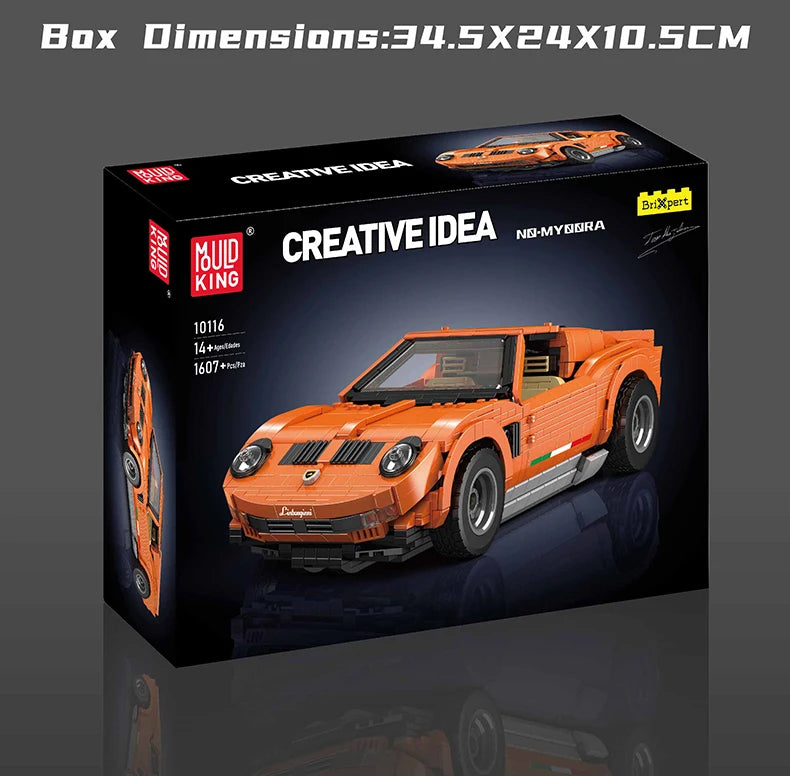 Miura P400 Supercar Racing Car