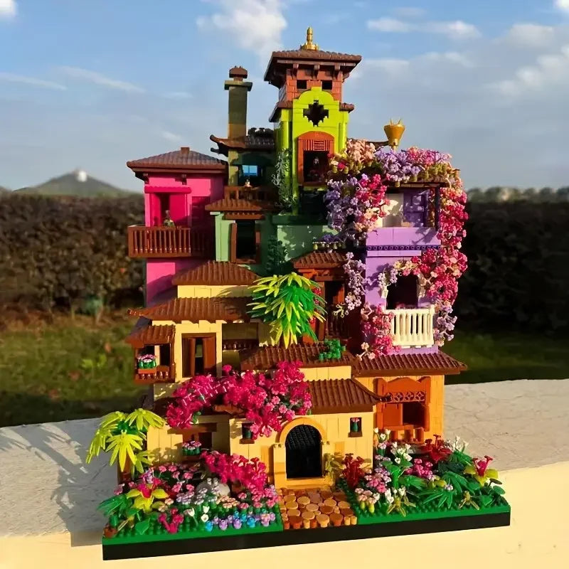 Flower House Building Blocks, Garden House Building