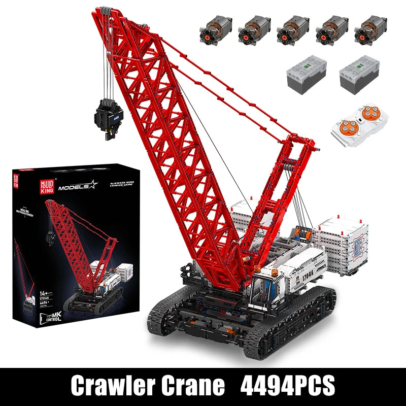 Crawer Crane Building Block Assembly
