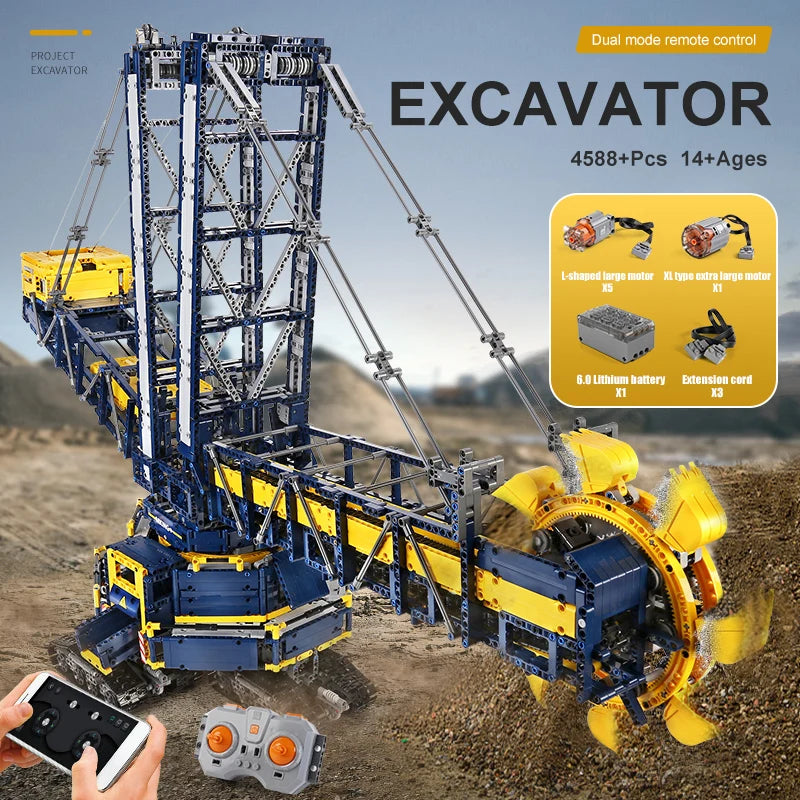 Bucket Wheel Excavator APP RC