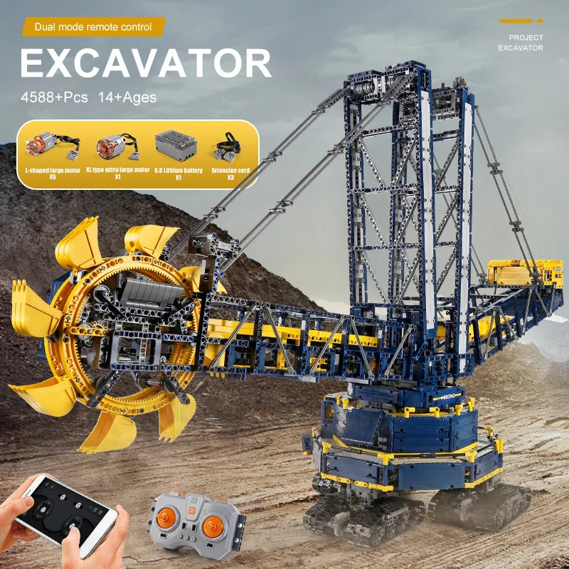 Bucket Wheel Excavator APP RC