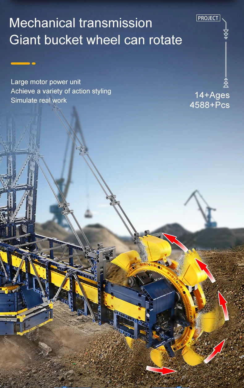Bucket Wheel Excavator APP RC