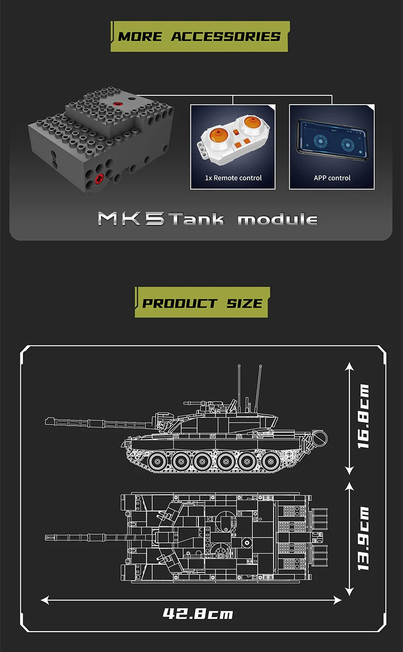 Remote Controlled Challenger-2 Main Battle Tank