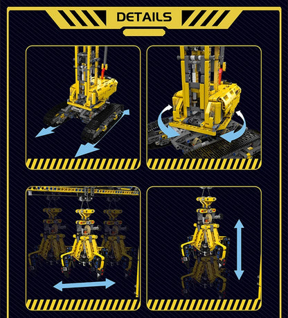 RC Crawler Crane Model Building Block