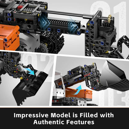 Crawler Loader Technical Building Blocks Truck