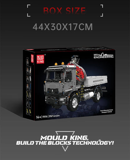 App Controlled Mobile Crane Truck