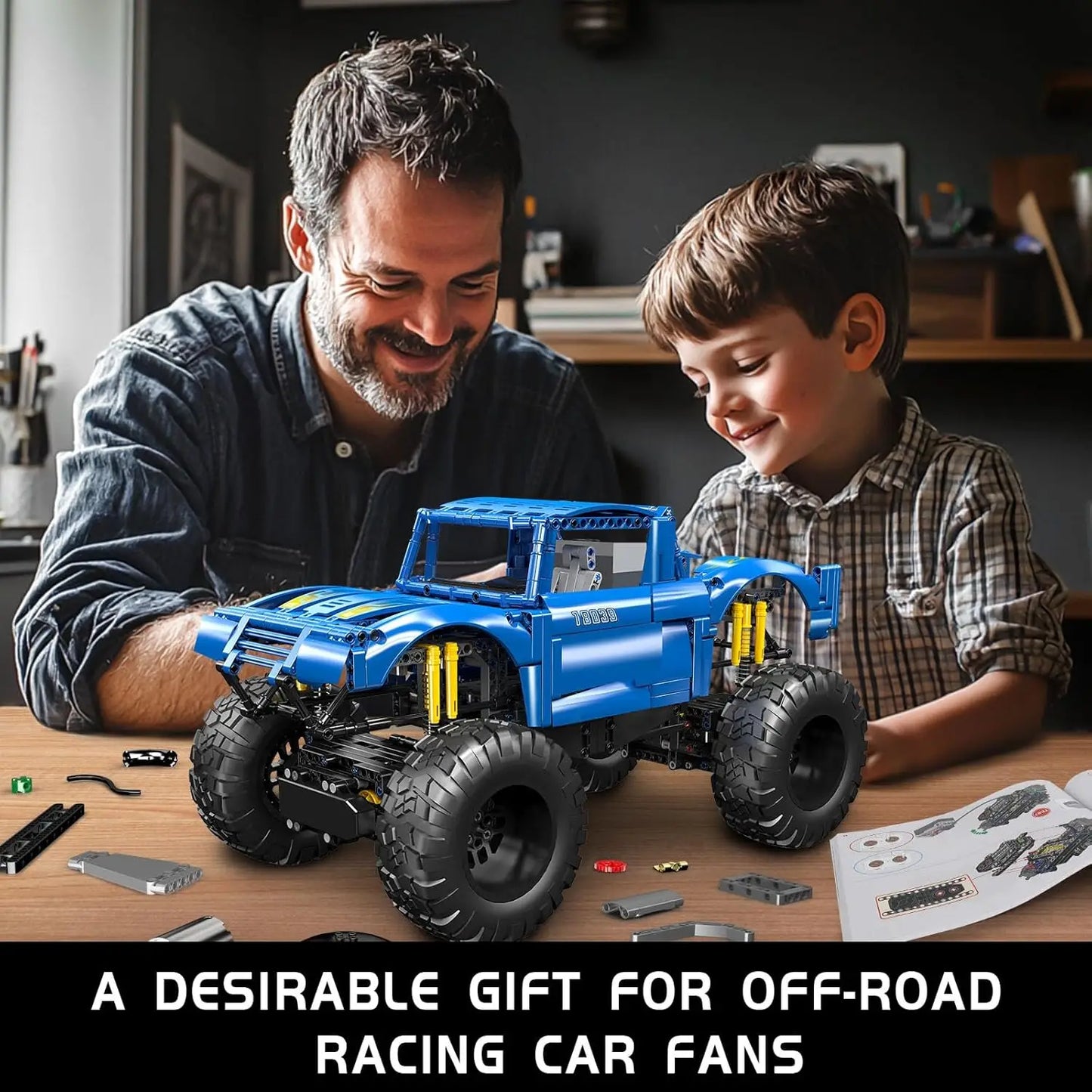 Off-Road Buggy Bigfoot Climbing Car Model