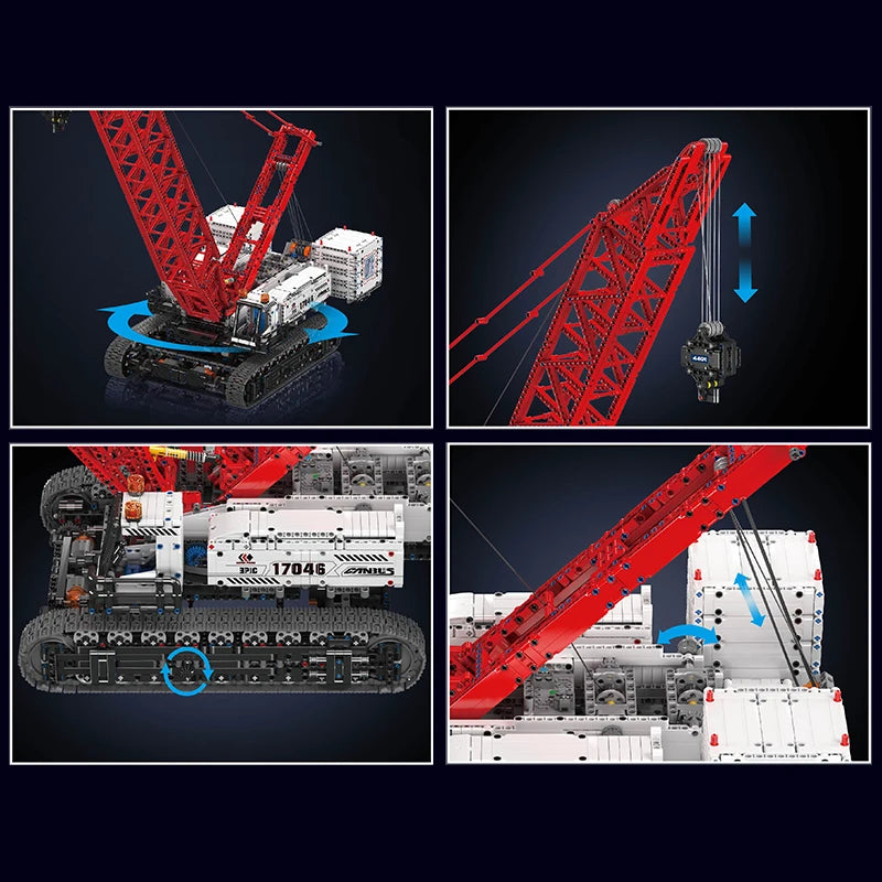 Crawer Crane Building Block Assembly