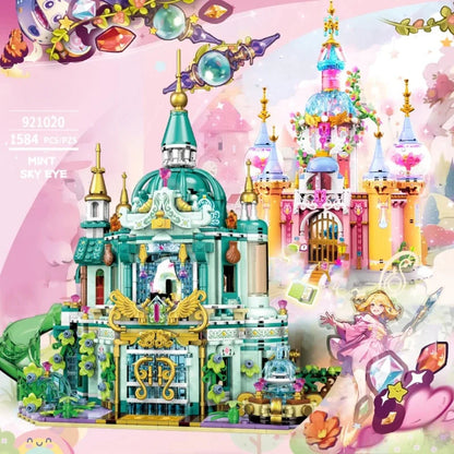 Flower Princess Castle Building Blocks Classic