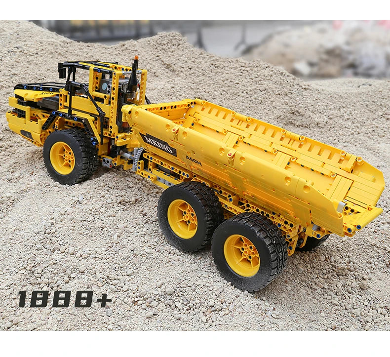 RC Dump Truck Model Building Blocks