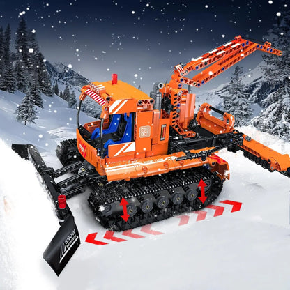 Technical Engineering Snowfield Vehicle Remote