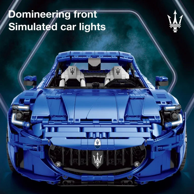 GranTurismo Maserati Bricks Model Assembling