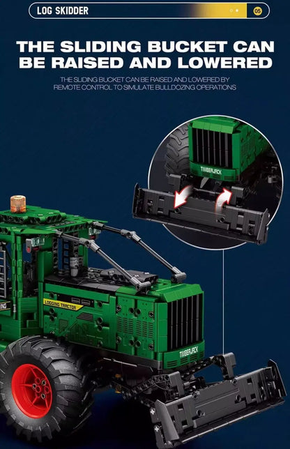 Tractor Compatible with Lego Assembly Model High-Difficulty