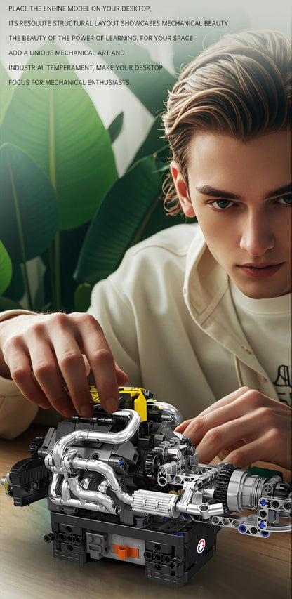 Technical Car Engine Toys