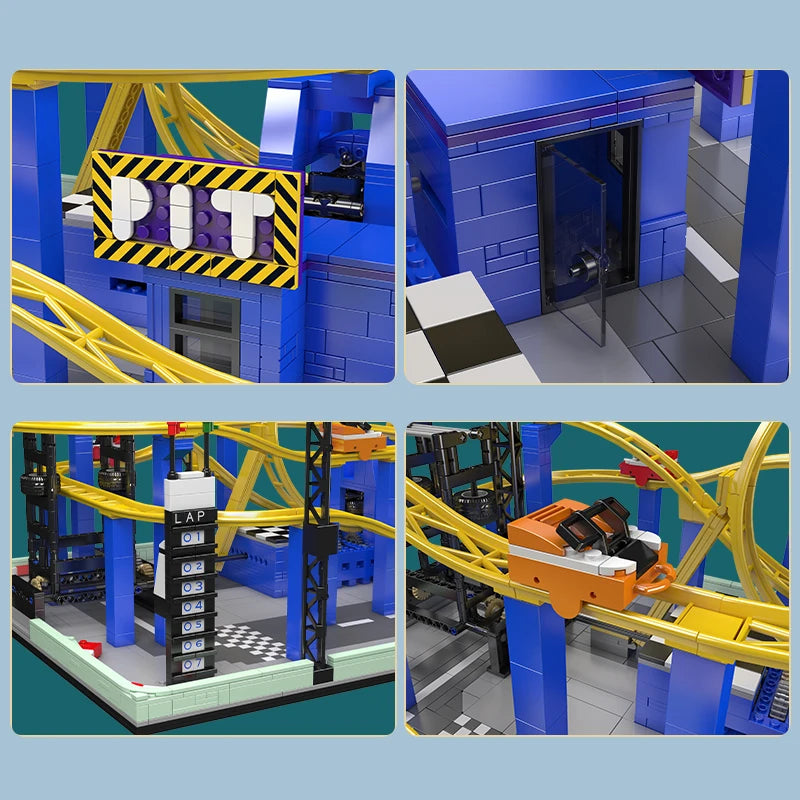 Looping Coaster Building Blocks Creative Rollercoaster