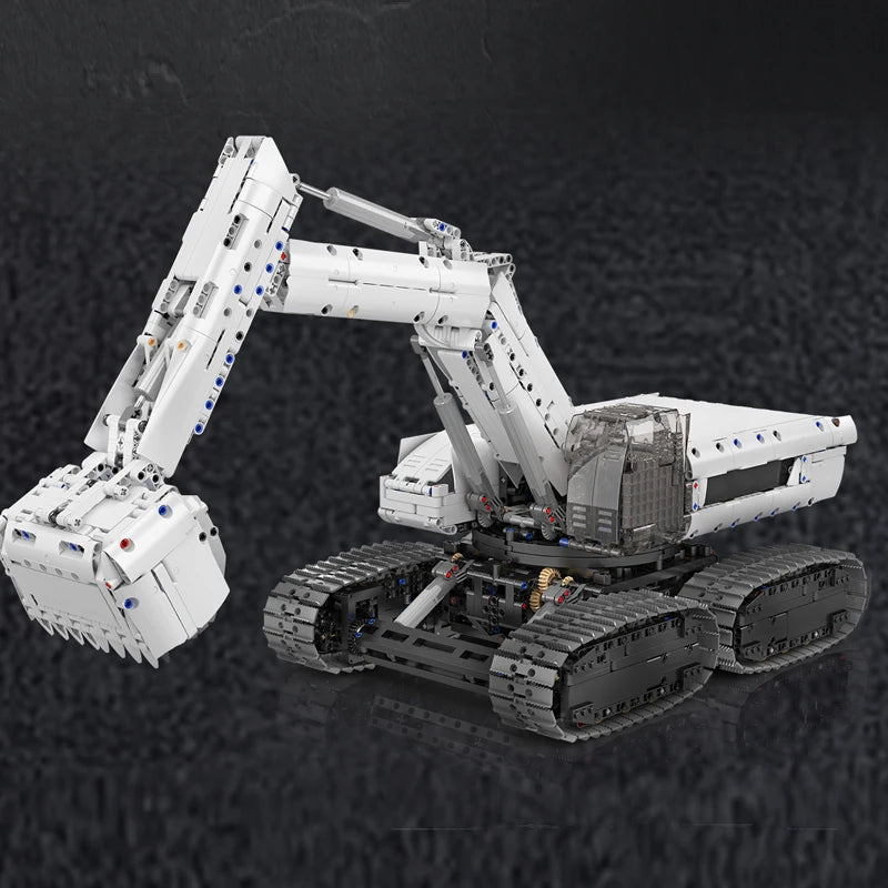 Mould King 17079 Technical Car Toys The RC Sci-Fi Excavator Building Block Enginerring Truck Brick Set Kids Christmas Gift