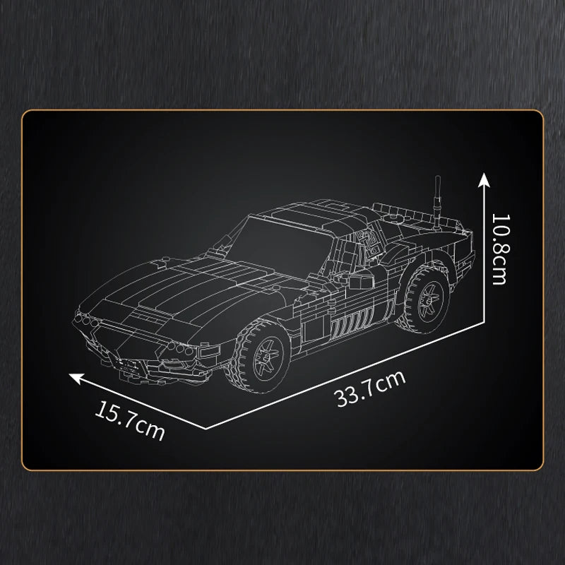 Sport Racing Technical Car Brick Set