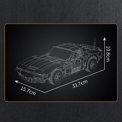 Sport Racing Technical Car Brick Set