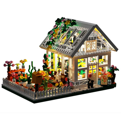 Newest Flower House Mini Building Block