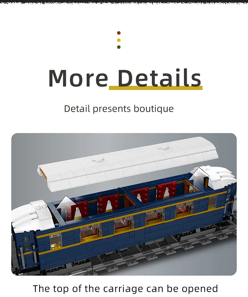 German Express Steam Locomotive Kit RC Electric Train