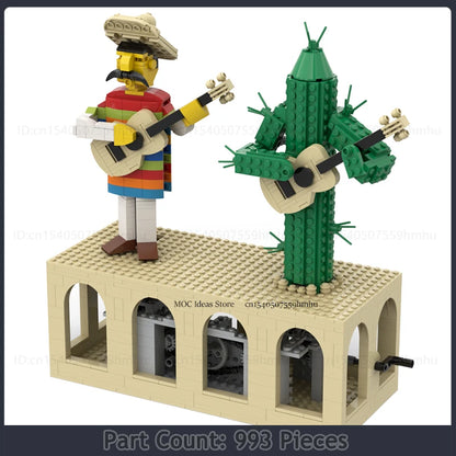 Busker Band Model Automaton Blocks