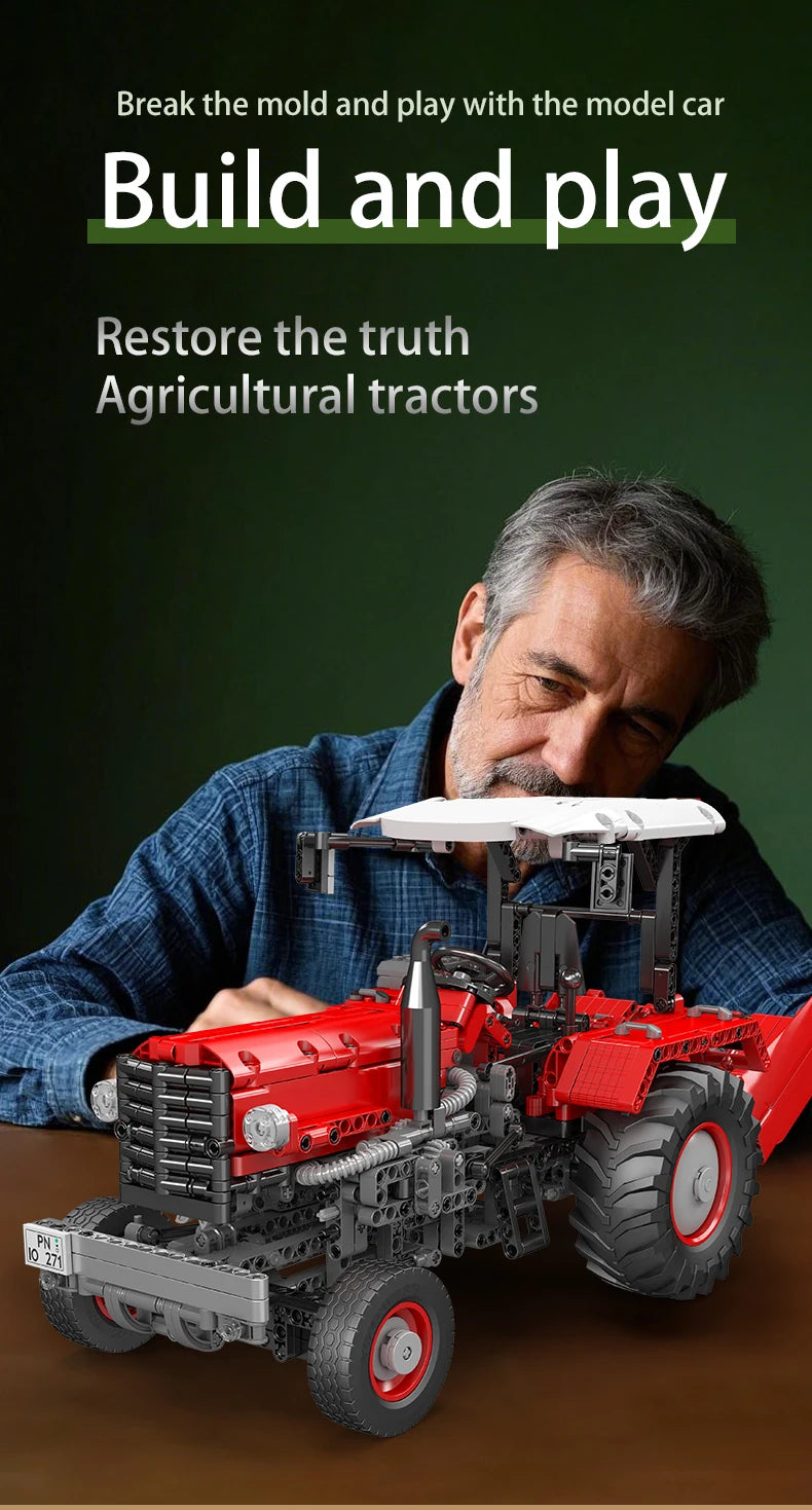 Agricultural Tractor Truck Bricks