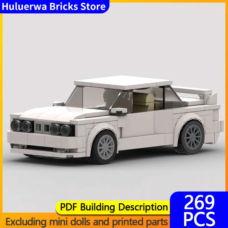 Sedan Modular White Car Suit