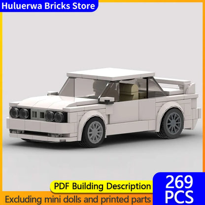 Sedan Modular White Car Suit