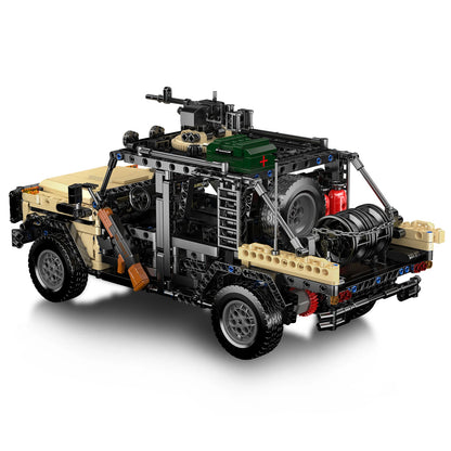 Special Assault Vehicle Building Blocks Remote Control Military Off-Road Truck Brick