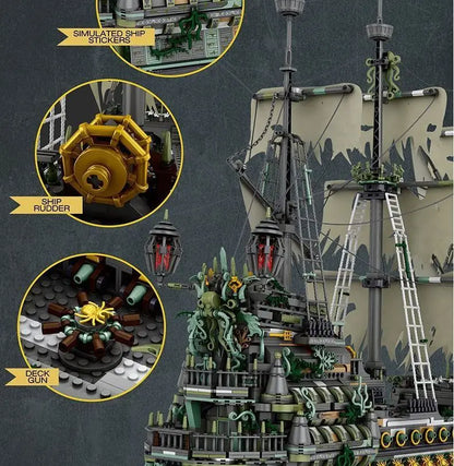 Dutchman Pirate Ship Assembly Model