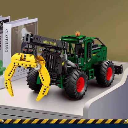 Tractor Compatible with Lego Assembly Model High-Difficulty