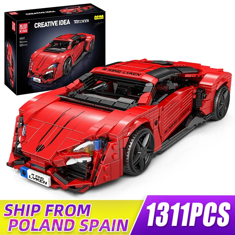 Speed Sport Car Building Blocks