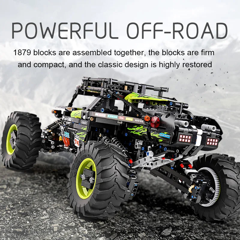 Climbing Off-Road Truck 2.4G Remote Control and App Dual Control 4x4 SUV