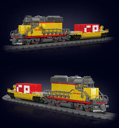 Diesel Locomotive Building Blocks RC Railway Train