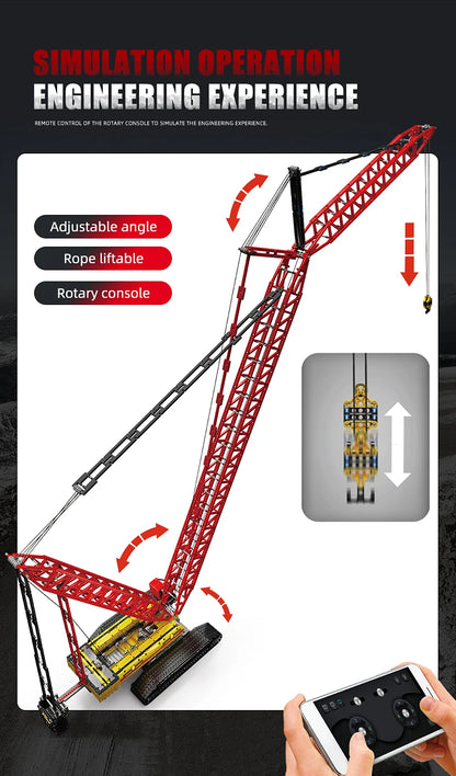 The APP&RC Motorized Crawler Crane Liebherr LR13000