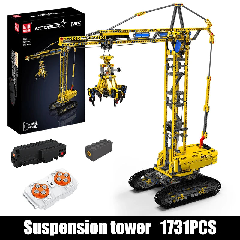 RC Crawler Crane Model Building Block