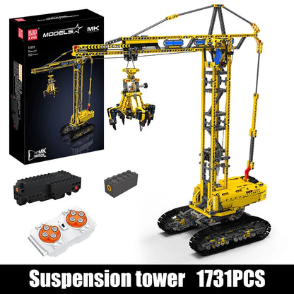 RC Crawler Crane Model Building Block