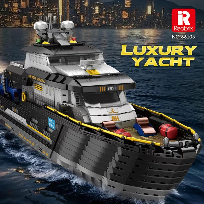 Luxury Yacht Ship High-Difficulty Blocks