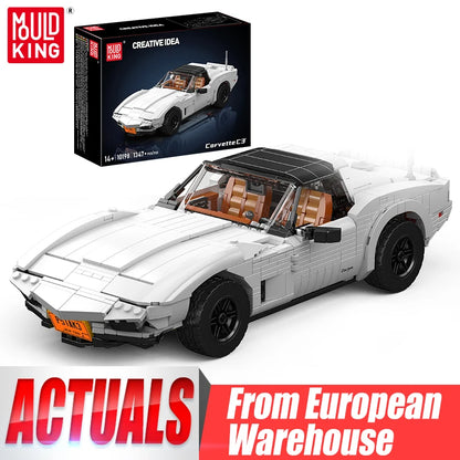 Sport Racing Technical Car Brick Set