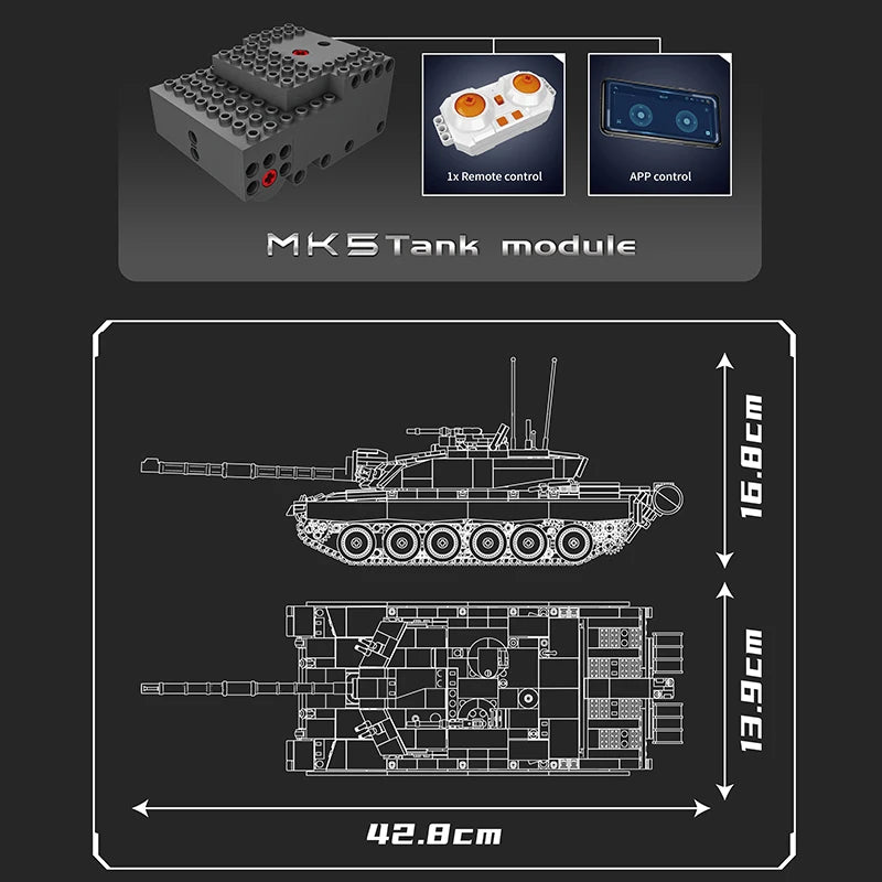 Remote Controlled Challenger-2 Main Battle Tank