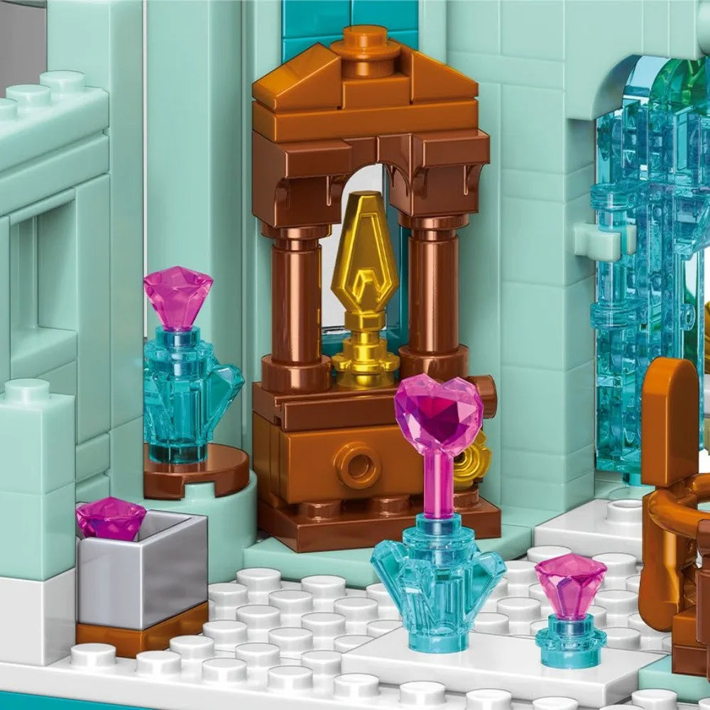 Flower Princess Castle Building Blocks Classic