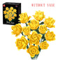 Sunflower Building Blocks Flower Bouquet Vase