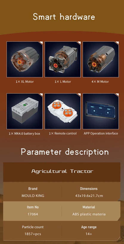 Agricultural Tractor Truck Bricks