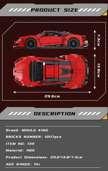 Speed Sport Car Building Blocks