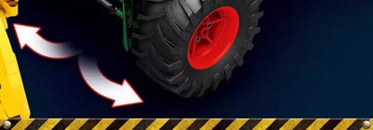 Tractor Compatible with Lego Assembly Model High-Difficulty