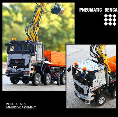 Motorized Pneumatic Arocs Truck Model Blocks